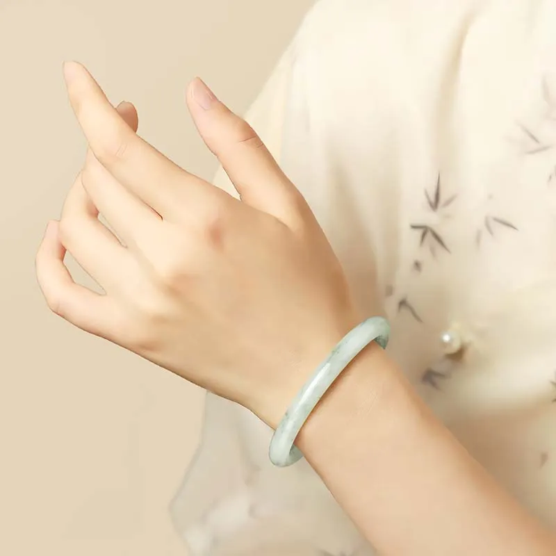 Central Fashion Tianshan Jade Bangles Women's-13