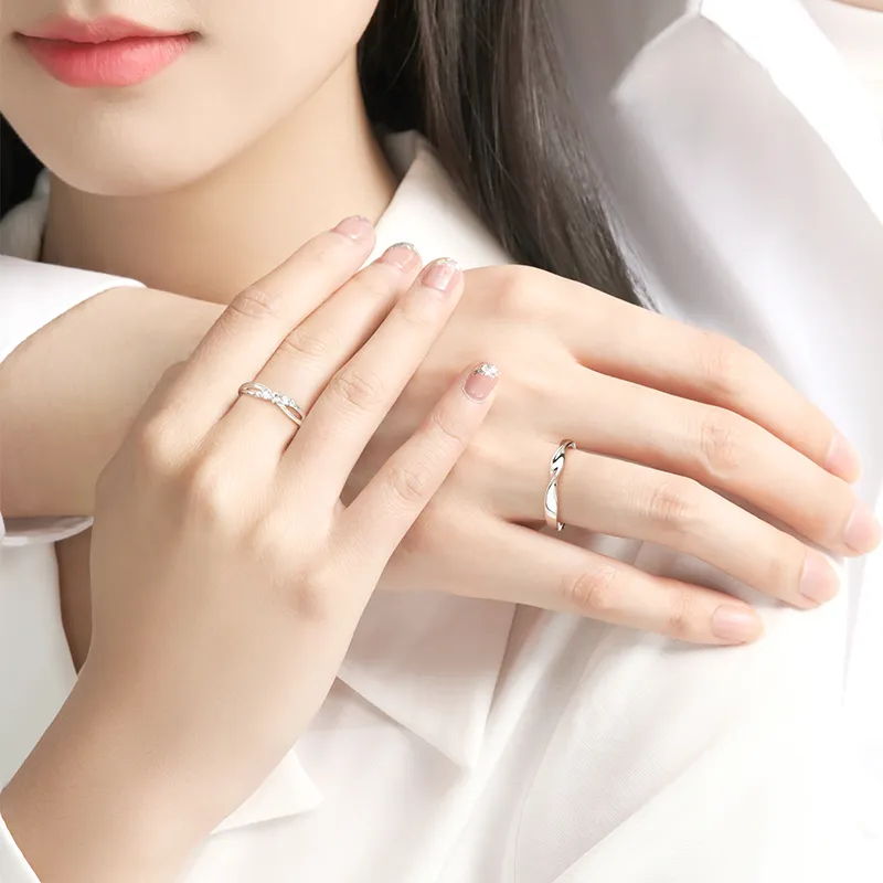 Central Fashion 999 Fine Silver Rings Unisex-3