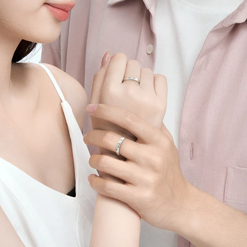 Central Fashion 999 Fine Silver Rings Women's-4
