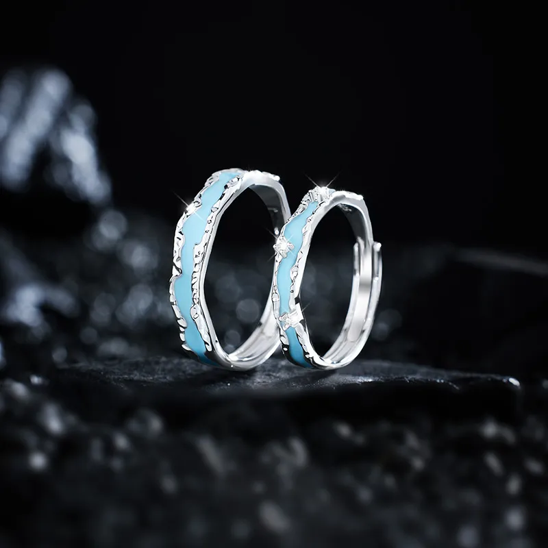 Central Fashion Silver 925 Rings Unisex-1