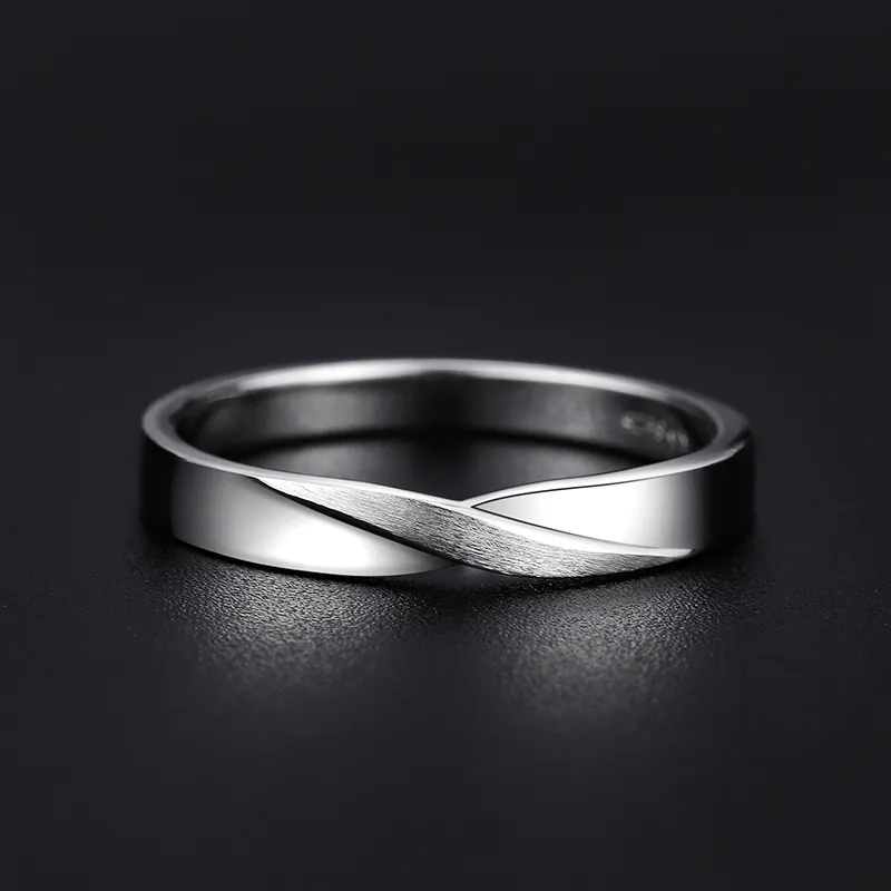 Central Fashion 925 Sterling Silver Rings Men's-3