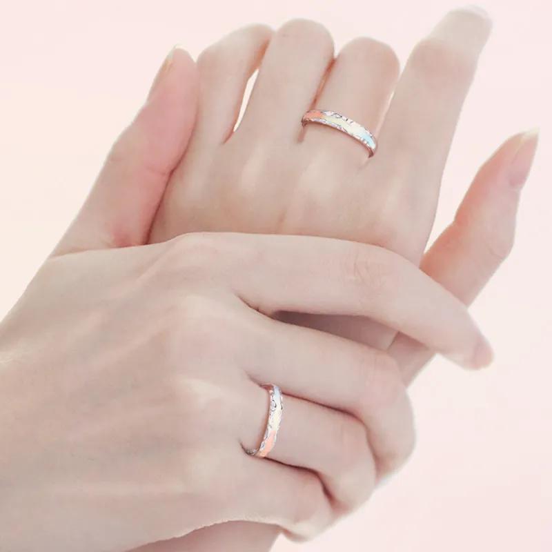 Central Fashion 925 Sterling Silver Rings Unisex-4