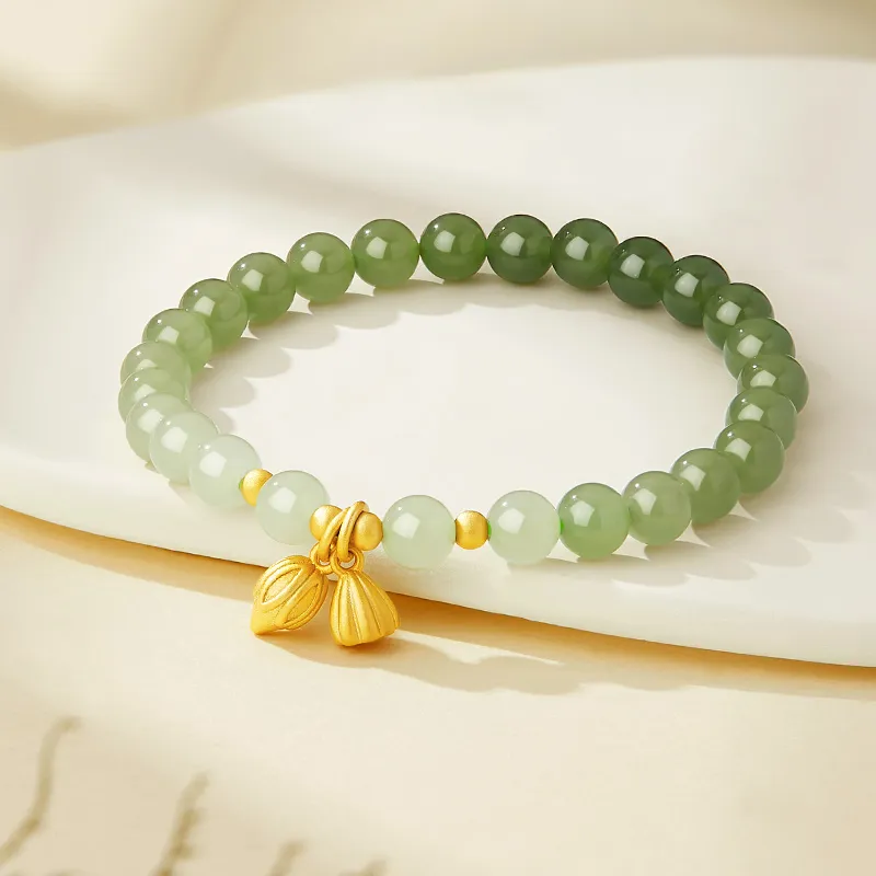 Central Fashion Bracelets Green Jade Women's-1