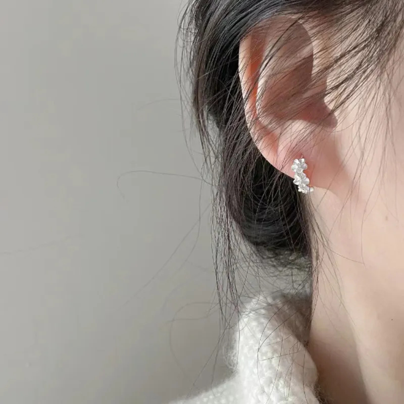 Central Fashion S925 Earrings Women's-11
