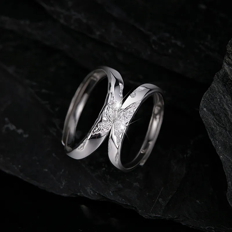 Central Fashion 925 Sterling Silver Rings Unisex-2