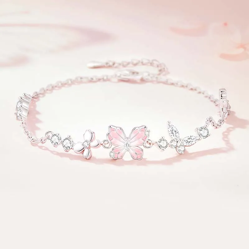 Central Fashion 925 Sterling Silver Bracelets Women's-1
