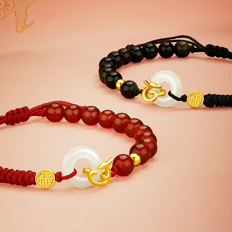Central Fashion Bracelets Green Jade Unisex-3