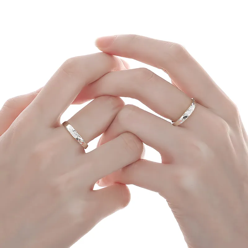 Central Fashion 925 Sterling Silver Rings Unisex-4