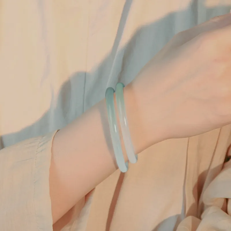 Central Fashion Chalcedony Bangles Women's-6