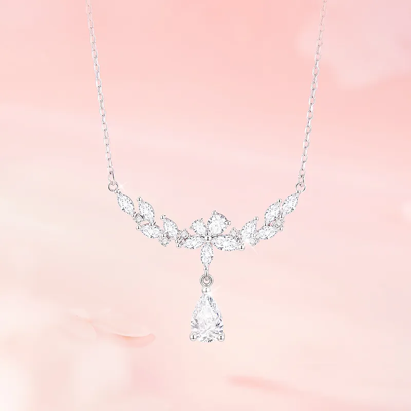 Central Fashion S925 Necklaces Women's-6