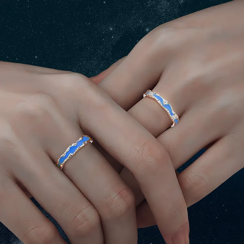 Central Fashion Silver 925 Rings Unisex-9