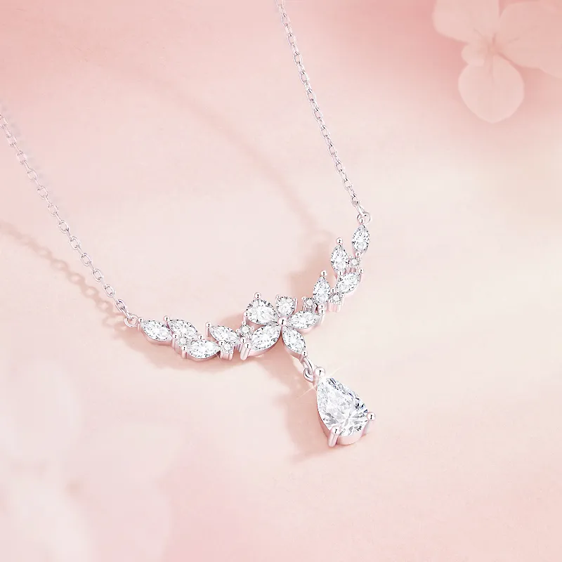 Central Fashion S925 Necklaces Women's-7