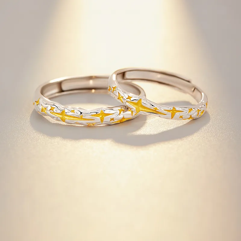 Central Fashion 925 Sterling Silver Rings Unisex-7
