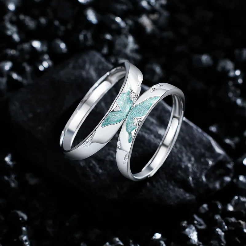 Central Fashion 925 Sterling Silver Rings Unisex-2