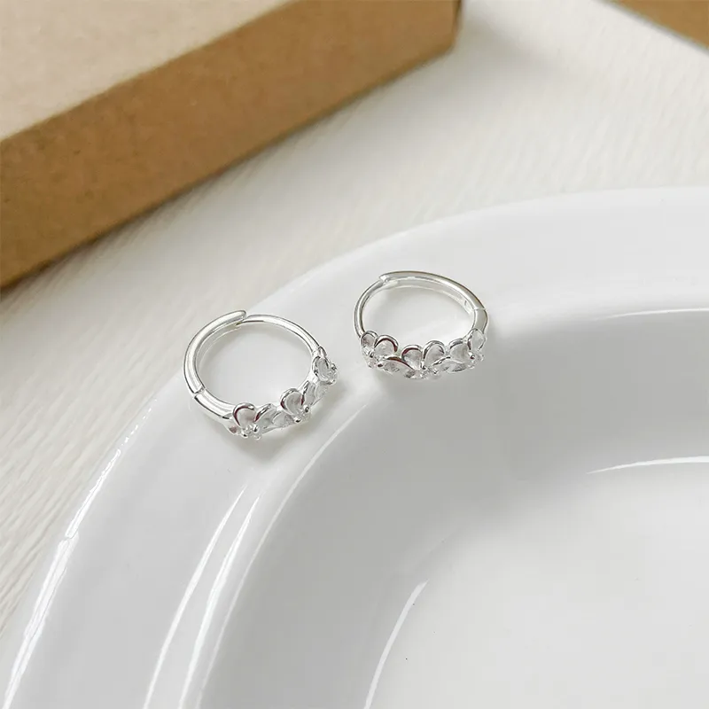 Central Fashion S925 Earrings Women's-1