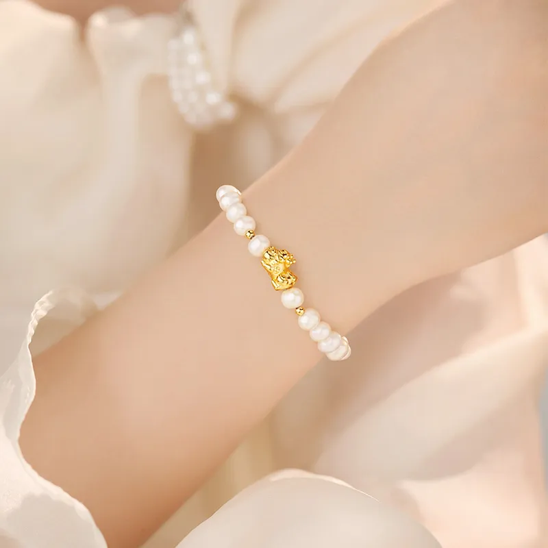 Central Fashion Pearl Bracelets Women's-4