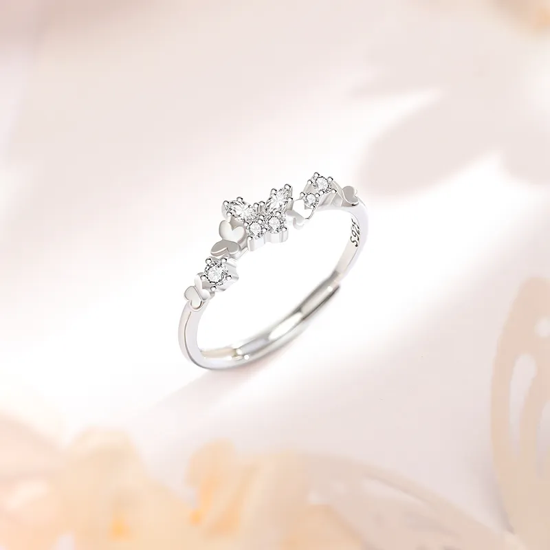 Central Fashion 925 Sterling Silver Rings Women's-8