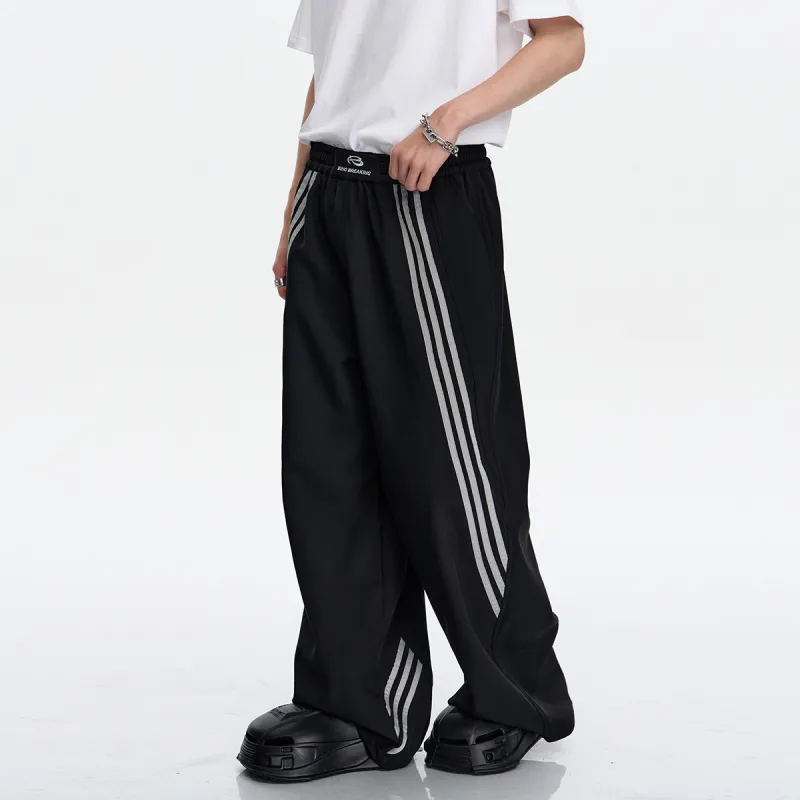 BING Casual Pants Unisex Graphite Black-2