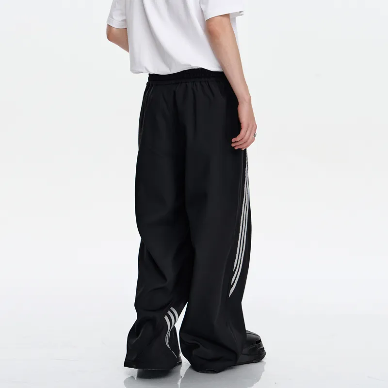 BING Casual Pants Unisex Graphite Black-4