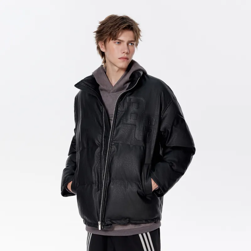 BING Puffer Jacket Unisex Black-2