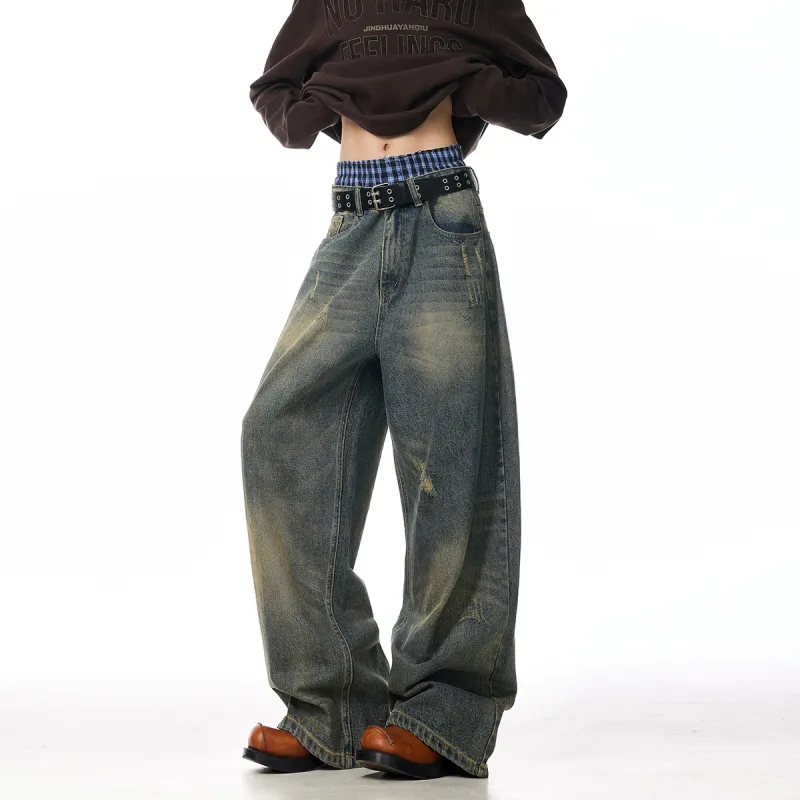 BING Jeans Unisex Dark Blue-2