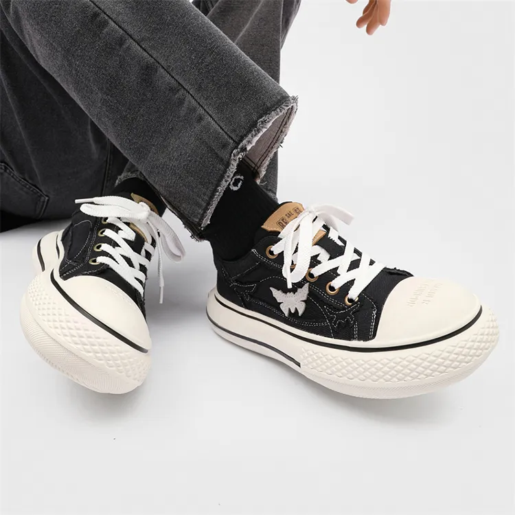 Lady's House Breathable Lightweight Low-Top Canvas Shoes Men's-17