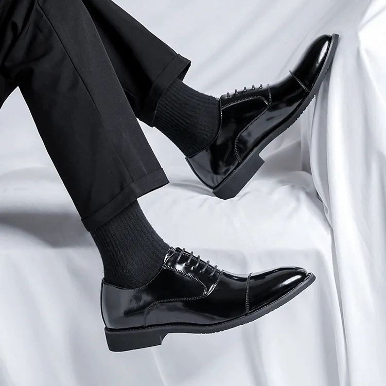 Lady's House Dress Shoes Men's Black-10
