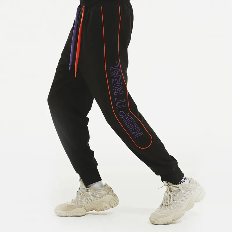 Reshake Knitted Sweatpants Unisex Black-4