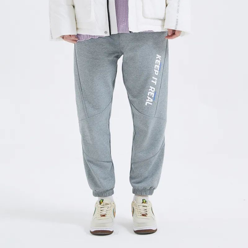 Reshake Casual Pants Unisex Medium Gray-2