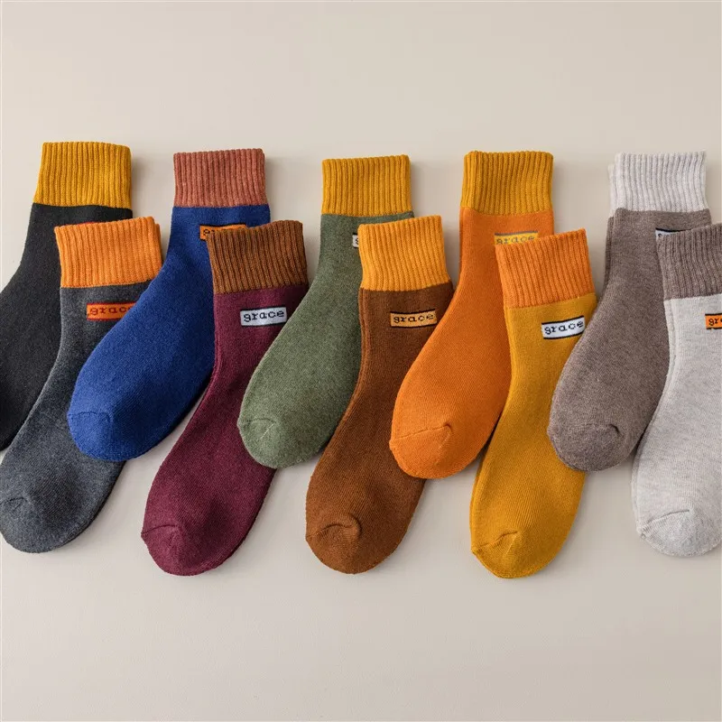 MIIOW Mid-Calf Socks Men's Combo Set-34
