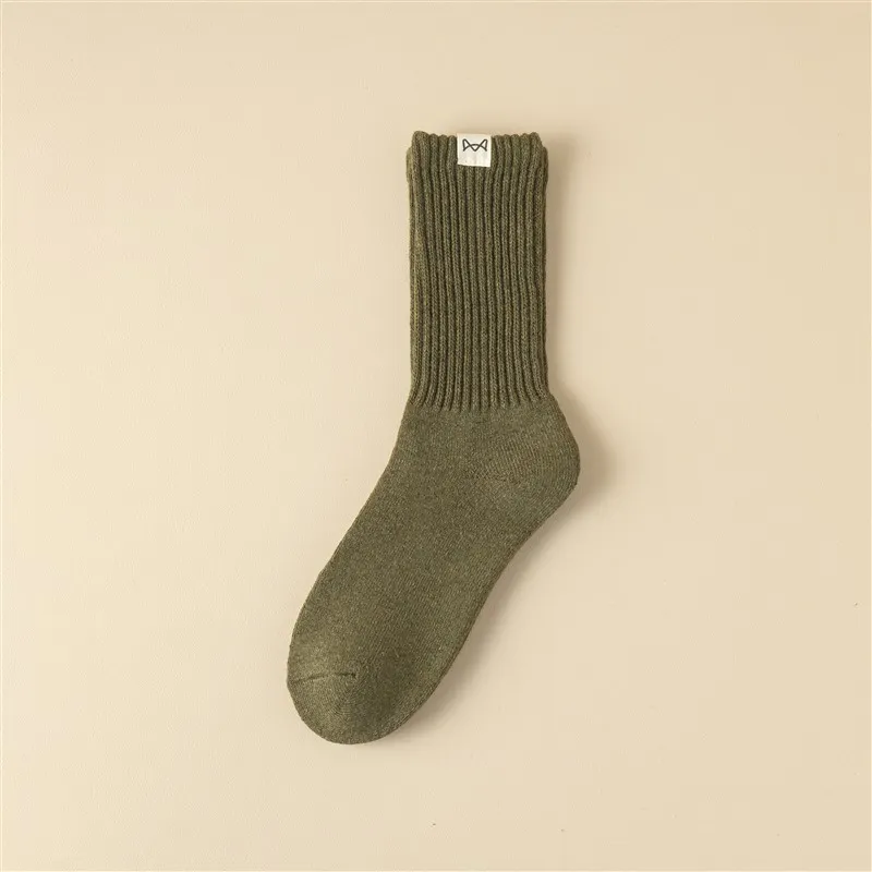 MIIOW Mid Calf Socks Men's Combo Set-2