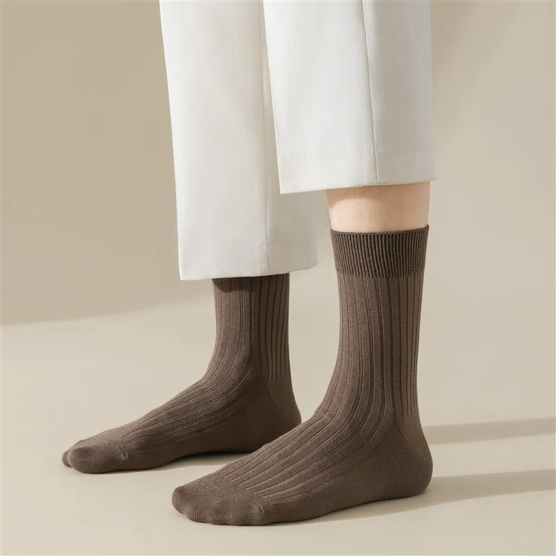 MIIOW Mid Calf Socks Men's 3 Pack-15