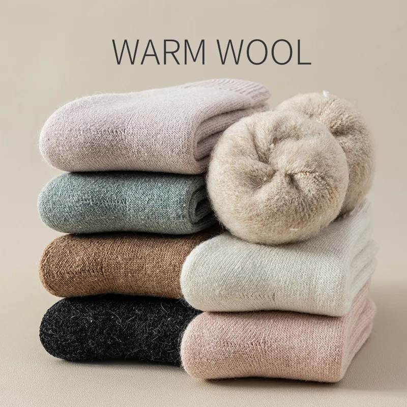 MIIOW Mid Calf Socks Women's Combo Set-3