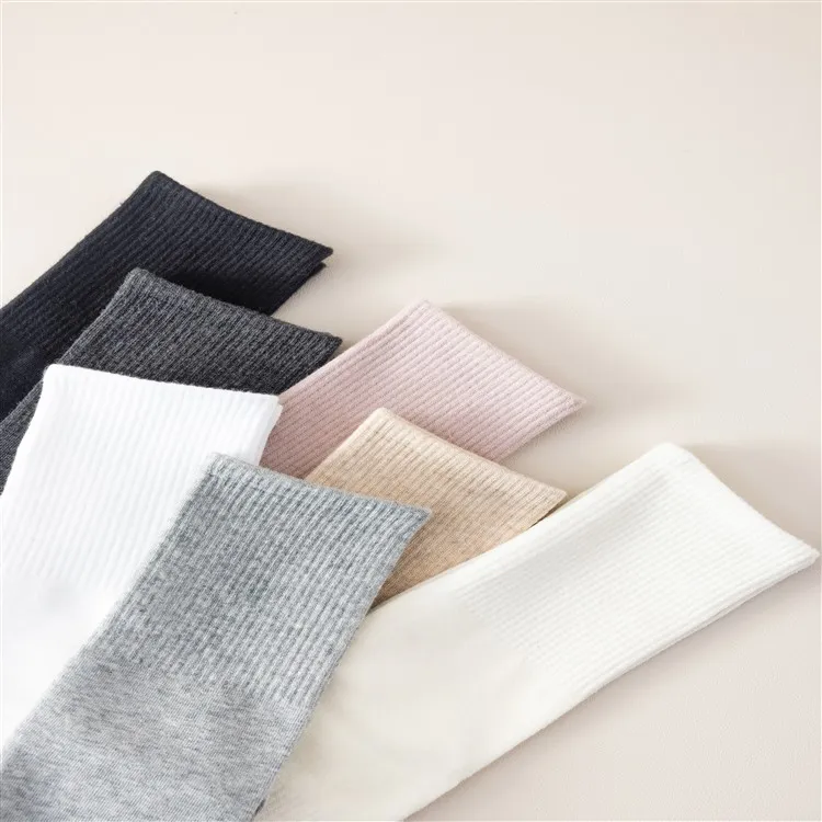 MIIOW Mid Calf Socks Women's Combo Set-15