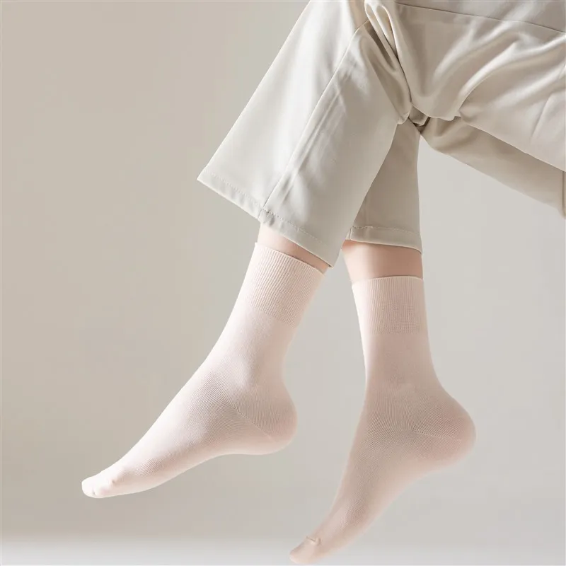 MIIOW Mid Calf Socks Women's Combo Set-7