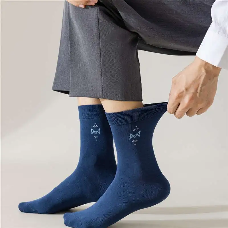 MIIOW Mid Calf Socks Men's Combo Set-8