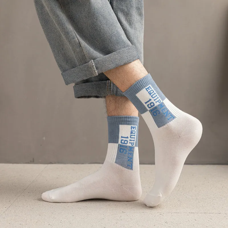 MIIOW Mid-Calf Socks Men's 5 Pack-8
