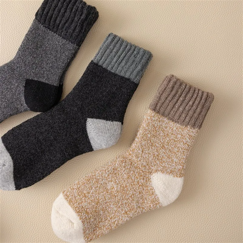 MIIOW Mid Calf Socks Men's Combo Set-7