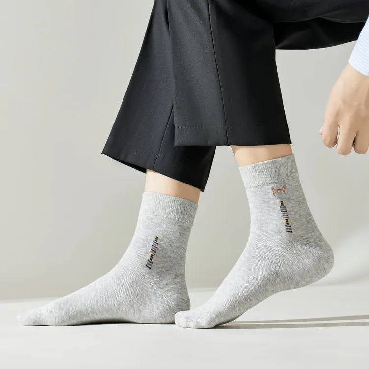MIIOW Men Mid Calf Socks-6