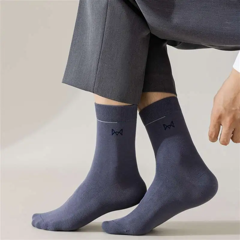 MIIOW Mid Calf Socks Men's Combo Set-2