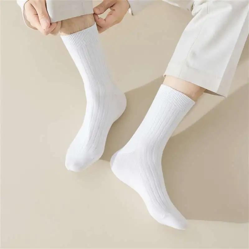 MIIOW Mid Calf Socks Men's Combo Set-2