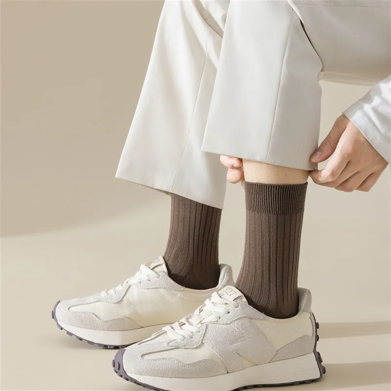 MIIOW Mid Calf Socks Men's 3 Pack-16