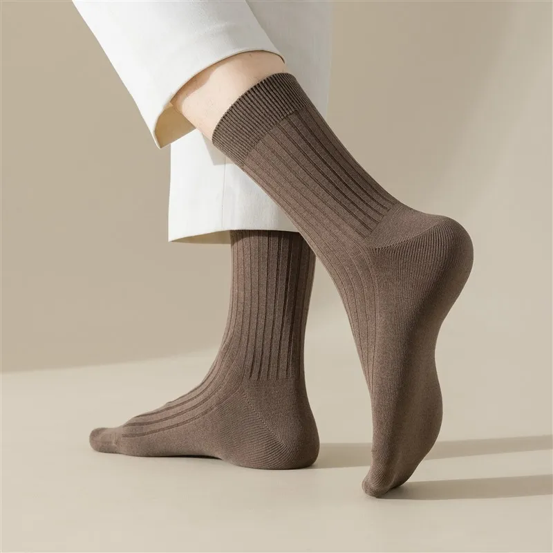 MIIOW Mid Calf Socks Men's 3 Pack-14