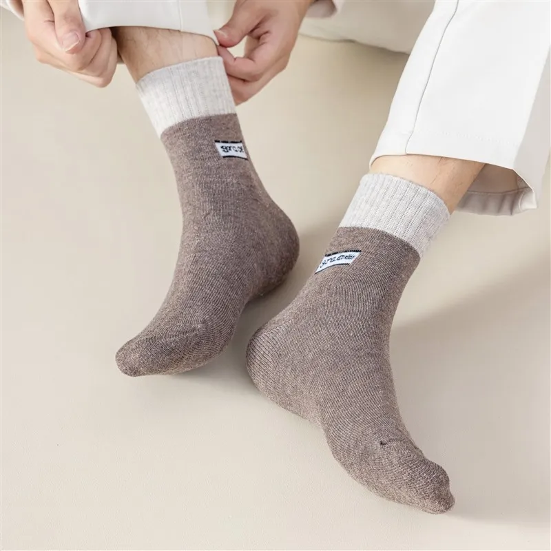 MIIOW Mid-Calf Socks Men's Combo Set-15
