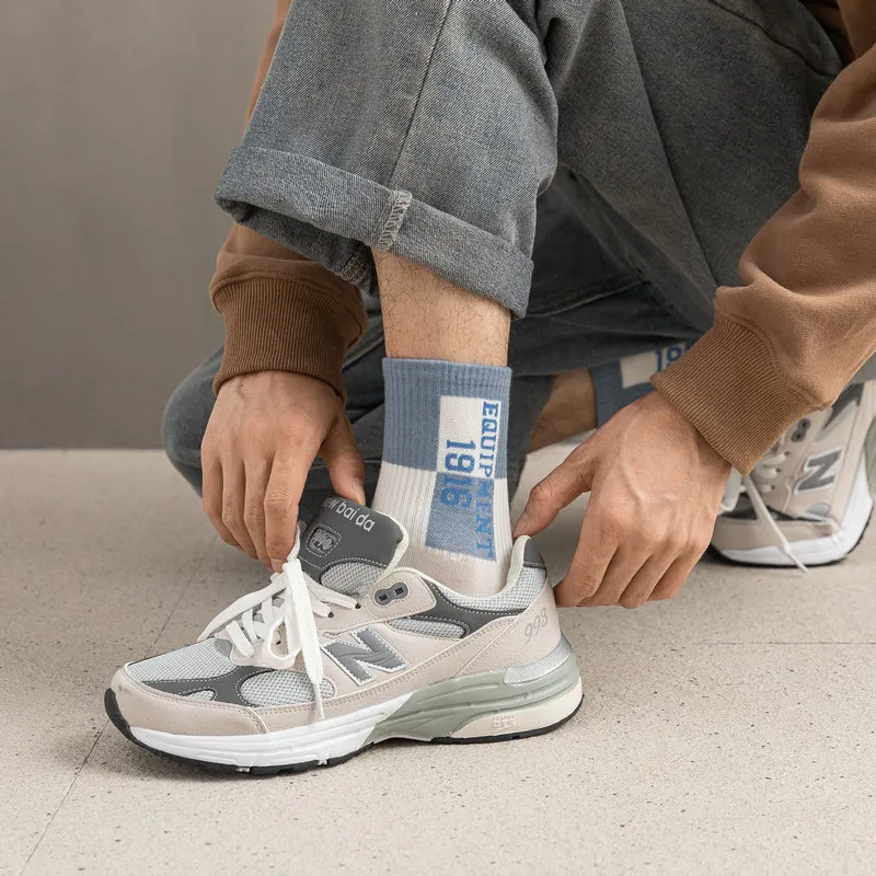MIIOW Mid-Calf Socks Men's 5 Pack-11