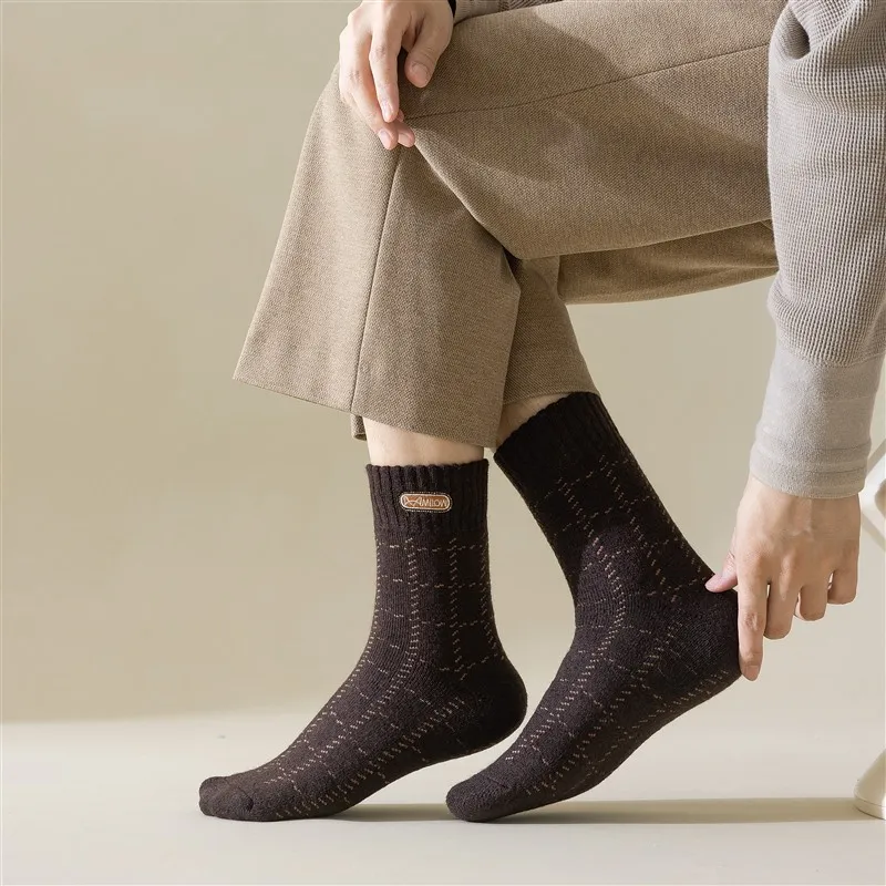 MIIOW Mid Calf Socks Men's Combo Set-5