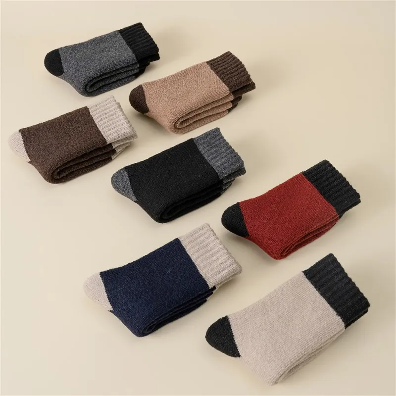 MIIOW Mid Calf Socks Unisex 4 Pack-13