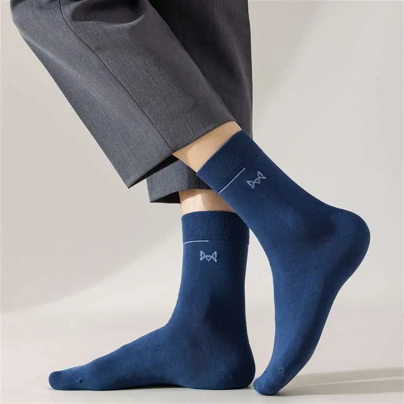 MIIOW Mid Calf Socks Men's Combo Set-7