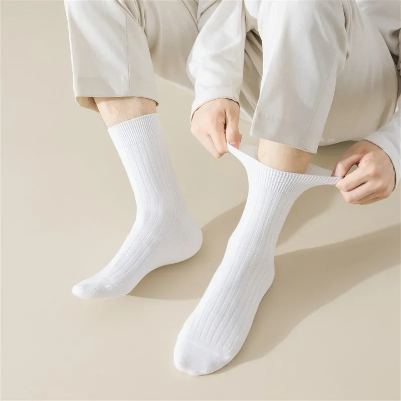 MIIOW Mid Calf Socks Men's 3 Pack-9