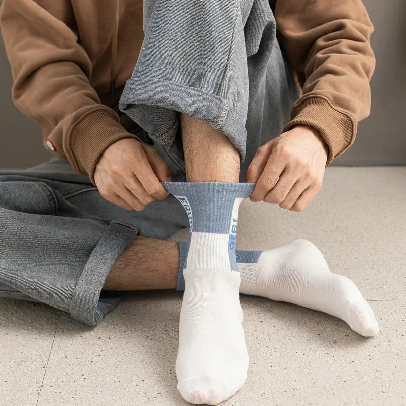 MIIOW Mid-Calf Socks Men's 5 Pack-9